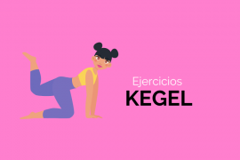 Ejercicios de Kegel para fortalecer el suelo pélvico en las mujeres.