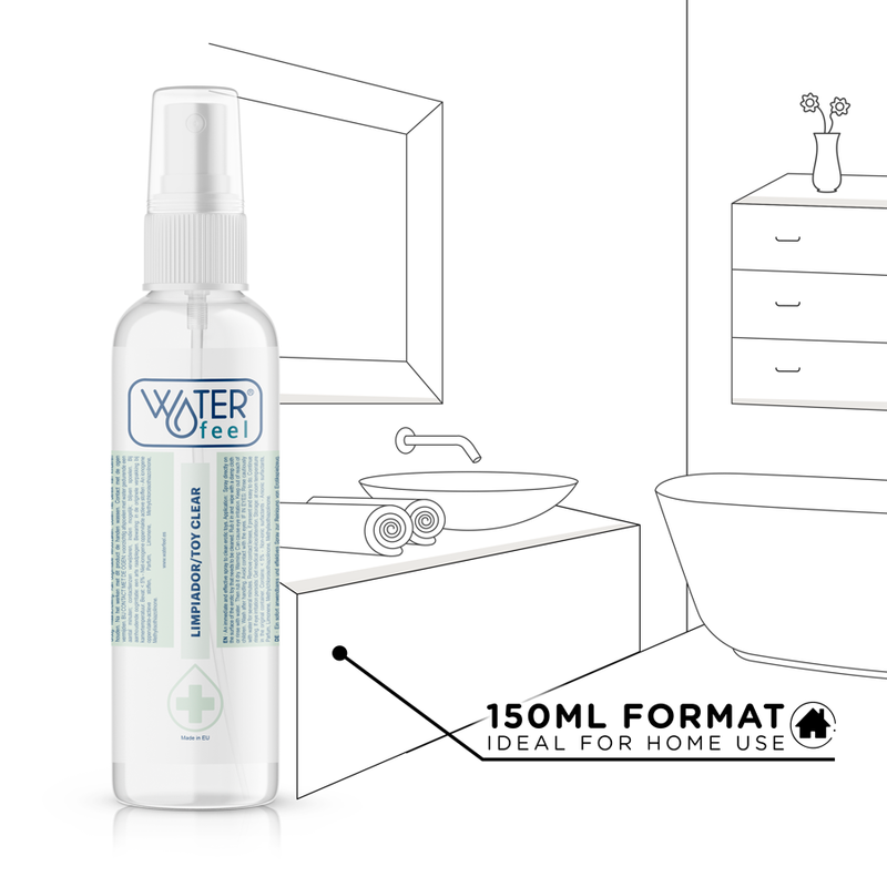 WATERFEEL - LIMPIADOR JUGUETES STERILE 150 ML - Image 5