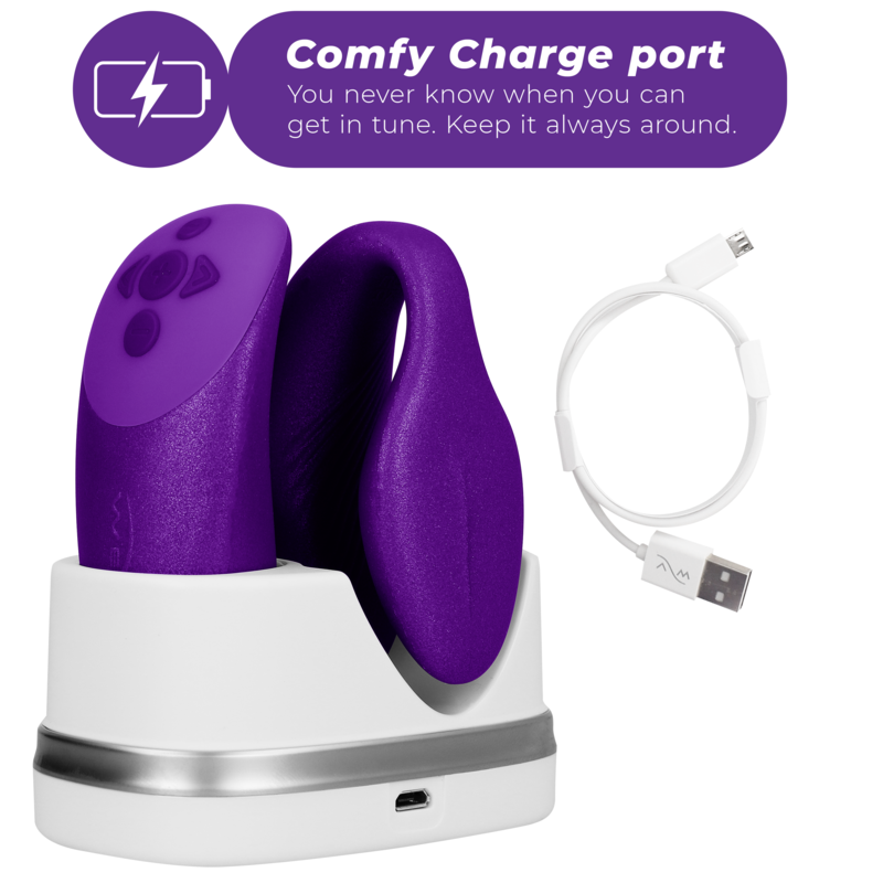 WE-VIBE - CHORUS VIBRADOR PAREJAS CON CONTROL SQUEEZE LILA - Image 5
